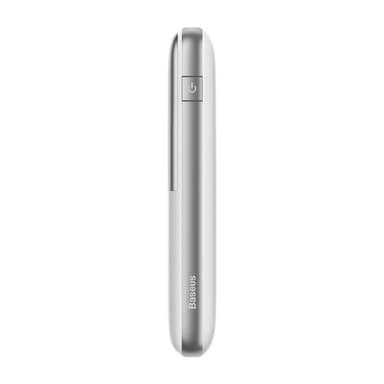 Powerbank Baseus Bipow Pro 10000mAh, 2xUSB, USB-C, 22,5W (valkoinen)