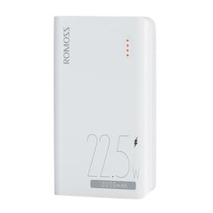 Powerbank Romoss SENSE4SF 10000mAh, 22.5W (valkoinen)