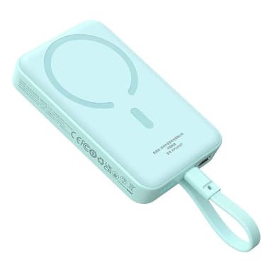 Powerbank Baseus Magnetic Mini 10000mAh, USB-C 30W MagSafe (sininen)