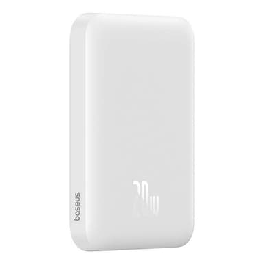 Powerbank Baseus Magnetic Mini 6000mAh 20W MagSafe (valkoinen)