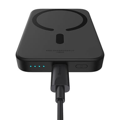 Mini Wireless PowerBank 20W Baseus (musta)