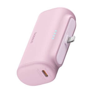 Powerbank OS-Baseus Compact IP 5000mAh 20W (vaaleanpunainen)