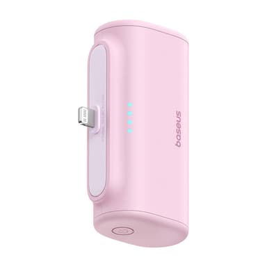Powerbank OS-Baseus Compact IP 5000mAh 20W (vaaleanpunainen)
