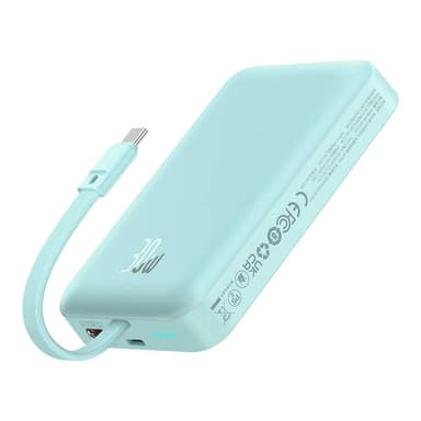 Powerbank Baseus Magnetic Mini 10000mAh, USB-C 30W MagSafe (sininen)