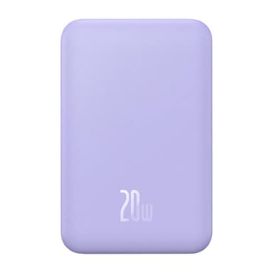 Powerbank Baseus Magnetic Mini 20000mAh, USB-C 20W MagSafe (violetti)