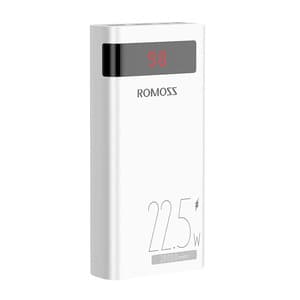 Powerbank Romoss SENSE8PF 30 000 mAh, 22,5 W (valkoinen)