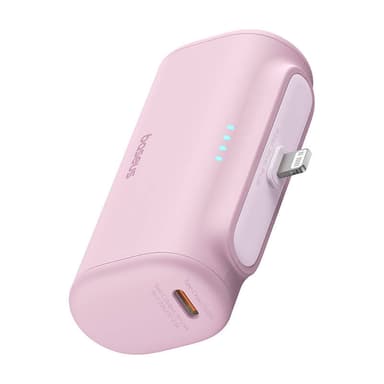 Powerbank OS-Baseus Compact IP 5000mAh 20W (vaaleanpunainen)