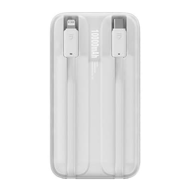 Powerbank Baseus Comet 10000mAh, 22,5W (valkoinen)