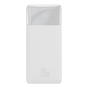 Powerbank Baseus Bipow 10000mAh, 20W (valkoinen)
