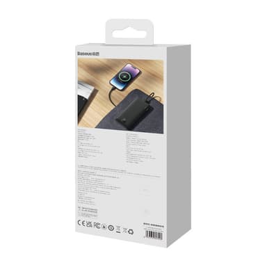Baseus Airpow 10000mAh 20W powerbank (musta)
