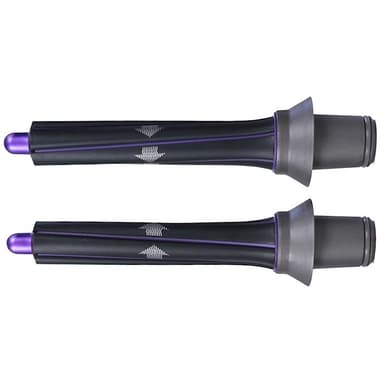 Violetti hiusten kiharrin diffuusorisarja Dyson-hiustenkuivaajille