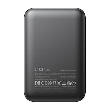 Joyroom Powerbank JR-PBF13  2,4A LED, 5000mAh (musta)