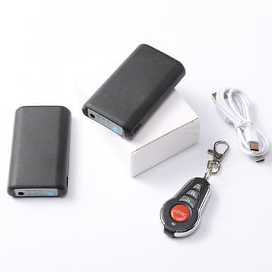 Akkulämmitteiset sukat kaukosäätimellä 4000 mAh Musta M