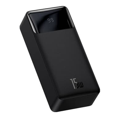 Powerbank Baseus Bipow 30000mAh, 15W (musta)