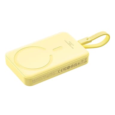 Powerbank Baseus Magnetic Mini 10000mAh 30W MagSafe (keltainen)