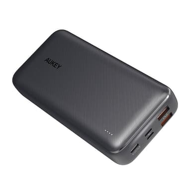 Powerbank Aukey PB-N74S, 20000mAh, 20W PD, 22,5W SCP (musta)