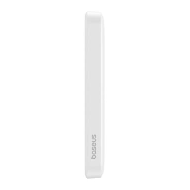 Magneettinen Mini Powerbank Baseus 5000mAh, USB-C 20W (valkoinen)