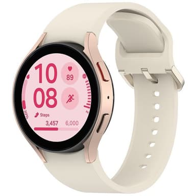 Silikoniranneke Samsung Galaxy Watch 6:lle - Valkoinen