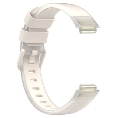 Silikoniranneke Fitbit Inspire 3:lle - Starlight/Clear