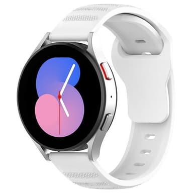 Silikoniranneke Samsung Galaxy Watch 7 22mm - Valkoinen