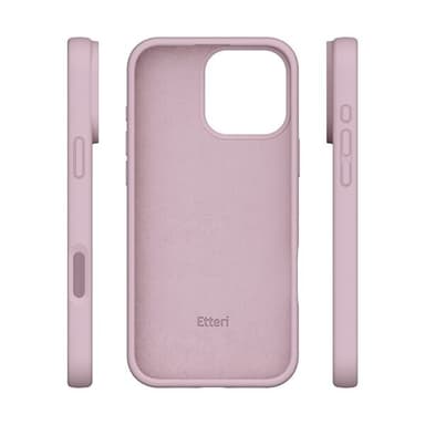 Etteri Silikonikuori iPhone 16 Pro Maxille - Vaaleanpunainen
