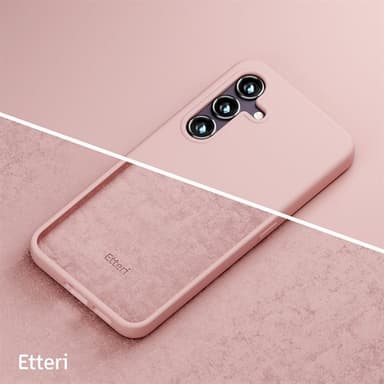 Etteri Silikoni kotelo Samsung Galaxy S24 - vaaleanpunainen