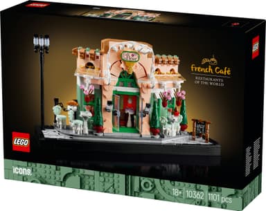 LEGO Icons Ranskalainen kahvila koriste Pariisista 10362