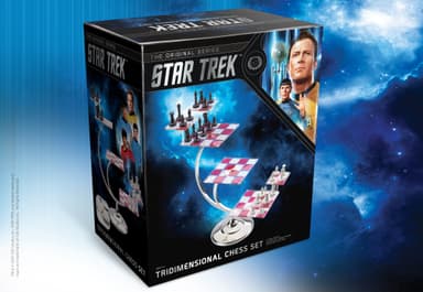 Noble Collection Star Trek shakkisetti (3D)