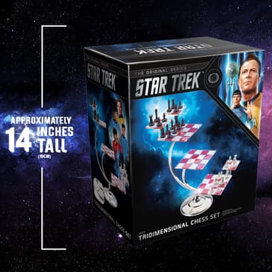 Noble Collection Star Trek shakkisetti (3D)