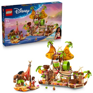 LEGO Disney Vaiana 2 Kakamora-alus, Rakennussarja 43258