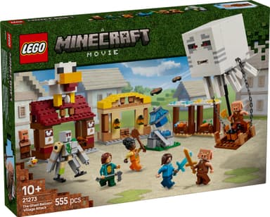 LEGO Minecraft Hornanhenki-kuumailmapallon hyökkäys kylään 21273