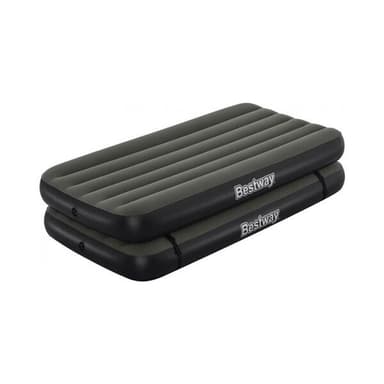 Bestway 2 ilmapatjaa 3-in-1 188x99cm - musta/harmaa