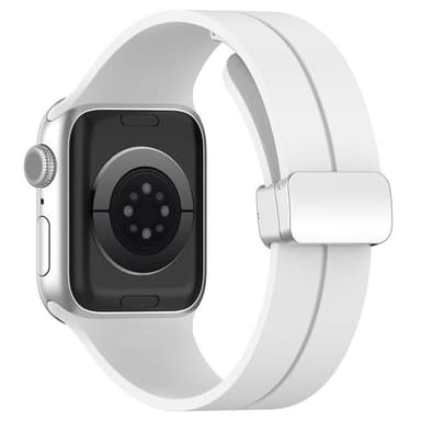 Magneettinen ranneke Apple Watch Ultra 2 / Ultra 3 38/40/41mm - Valkoinen