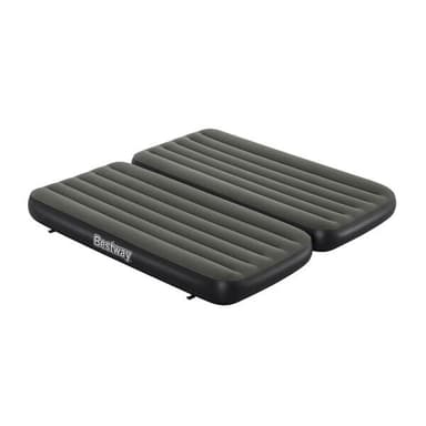 Bestway 2 ilmapatjaa 3-in-1 188x99cm - musta/harmaa