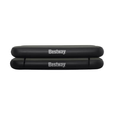 Bestway 2 ilmapatjaa 3-in-1 188x99cm - musta/harmaa