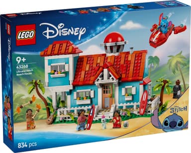 LEGO Disney Lilon ja Stitchin rantatalo 43268