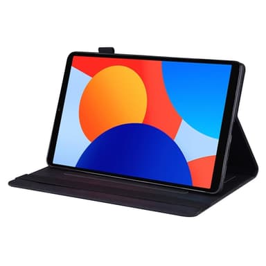 SKALO Xiaomi Redmi Pad SE 8.7 PU-nahkainen Lompakkokotelo - Musta