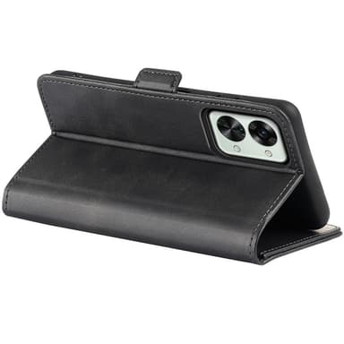 SKALO OnePlus Nord 2T 5G Premium Wallet Lompakkokotelo - Musta