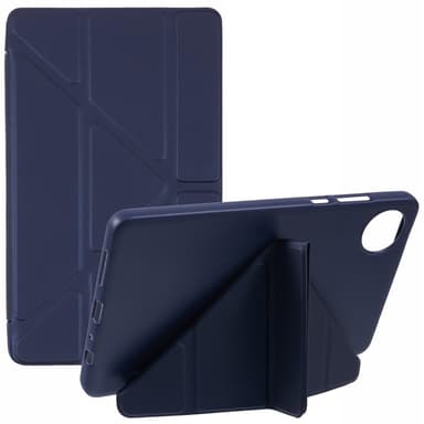 SKALO Xiaomi Redmi Pad SE 8.7 Origami Fold Kotelo - Tummansininen