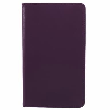 SKALO Samsung Tab A9 360 Litchi Suojakotelo - Violetti