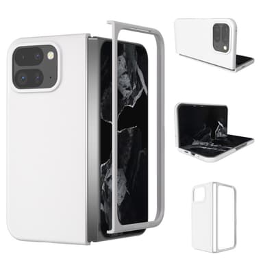 ABEEL Google Pixel 9 Pro Fold Skin Touch Suojakuori - Valkoinen