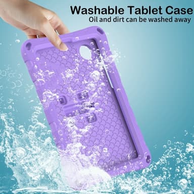 SKALO Xiaomi Redmi Pad SE 8.7 Butterfly EVA Kotelo - Violetti