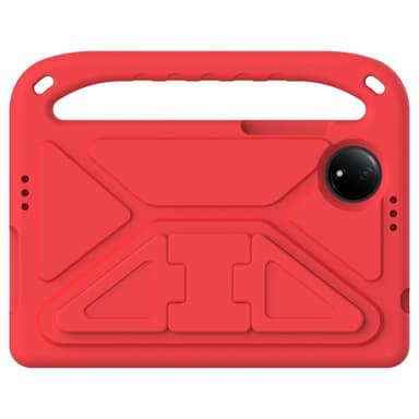 SKALO Xiaomi Redmi Pad SE 8.7 Lapsikuori kahvalla ja jalustalla - Punainen