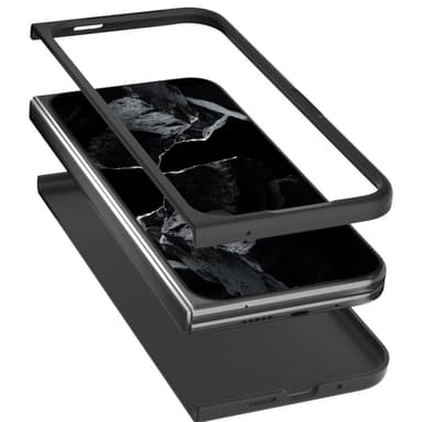 ABEEL Google Pixel 9 Pro Fold Skin Touch Suojakuori - Musta