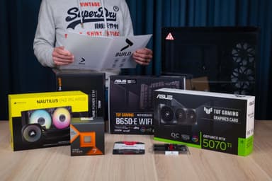 Gigantti Build 400 R7X3D/32/2 TB/RTX 5070 Ti OC