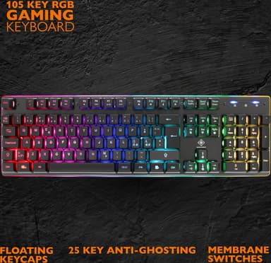 Deltaco Gaming RGB-näppäimistö