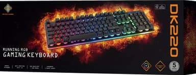 Deltaco Gaming RGB-näppäimistö