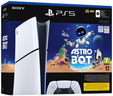 PlayStation 5 Digital Edition pelikonsoli (AstroBot pakkaus)