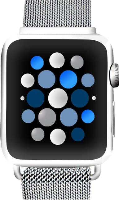 Sandstrøm Apple Watch Mesh ranneke 38-42 mm (hopea)