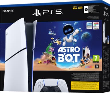 PlayStation 5 Digital Edition pelikonsoli (AstroBot pakkaus)